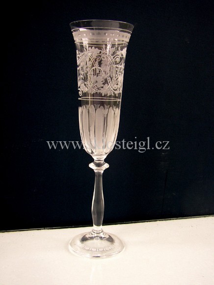 Ryt� sklo ( engraved glass ) ( graviertes art glas ) 0039 �teigl