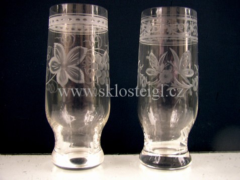 Ryt� sklo ( engraved glass ) ( graviertes art glas ) 0050 �teigl