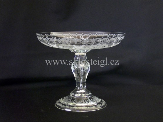 Ryt� sklo ( engraved glass ) ( graviertes art glas ) 0059 �teigl