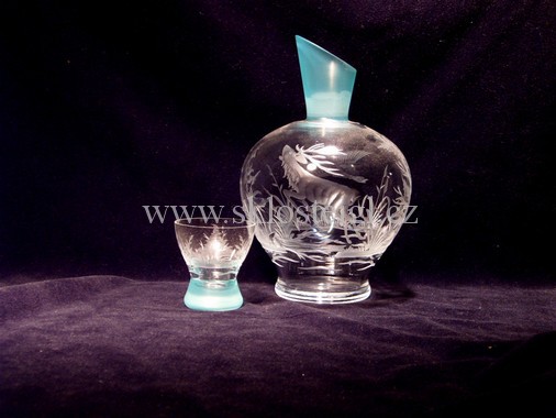 Ryt� sklo ( engraved glass ) ( graviertes art glas ) �teigl